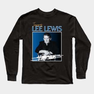 Jerry lee lewis///original retro Long Sleeve T-Shirt